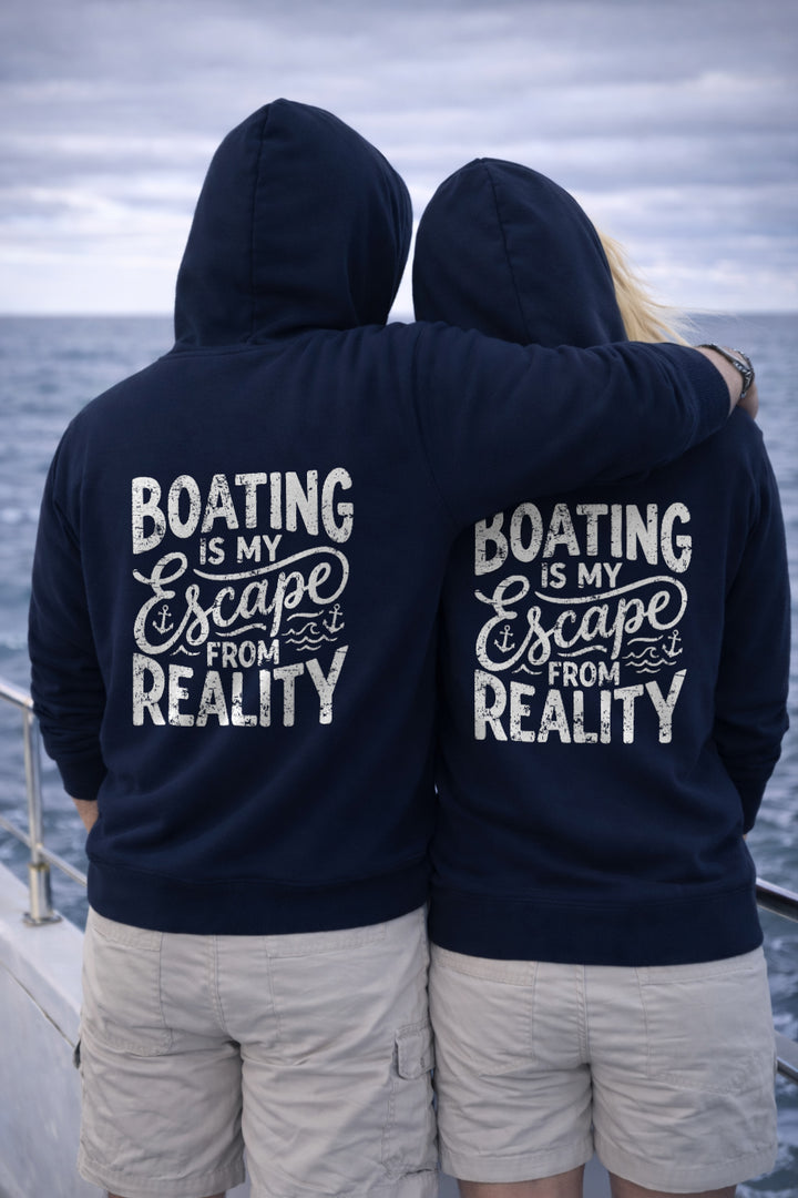 Boating Is My Escape Hoodie