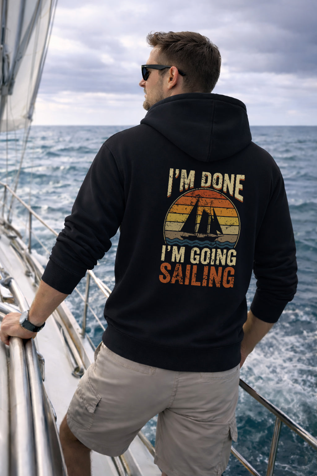 I’m Going Sailing Hoodie