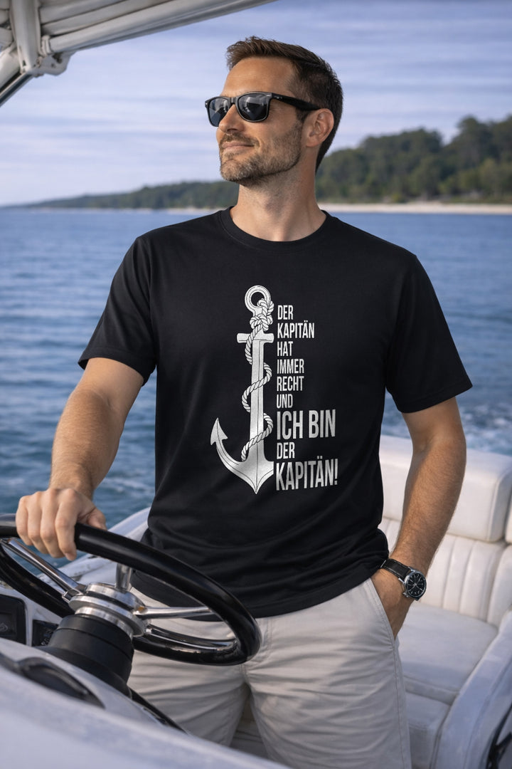 Ich bin der Kapitän! T-Shirt