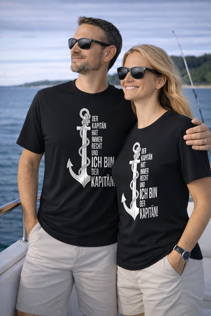 Ich bin der Kapitän! T-Shirt