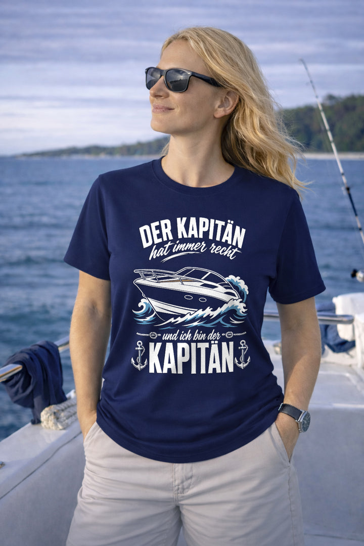 Der Kapitän hat immer Recht T-Shirt