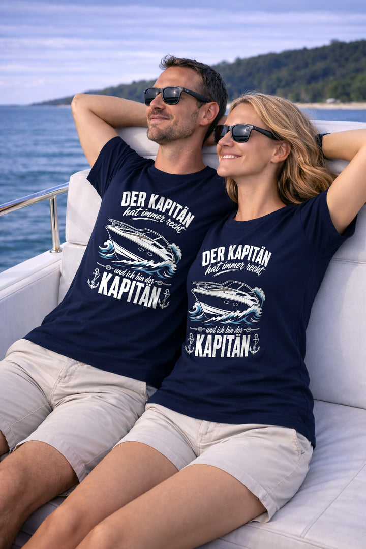 Der Kapitän hat immer Recht T-Shirt