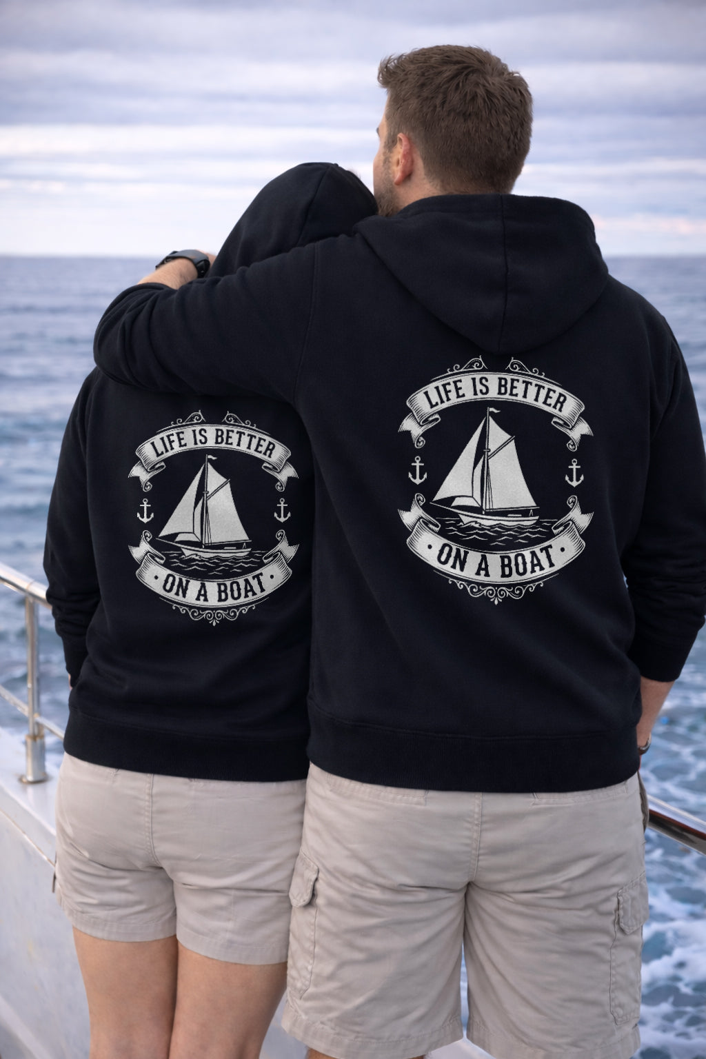 Life Is Better On A Boat Vintage Hoodie