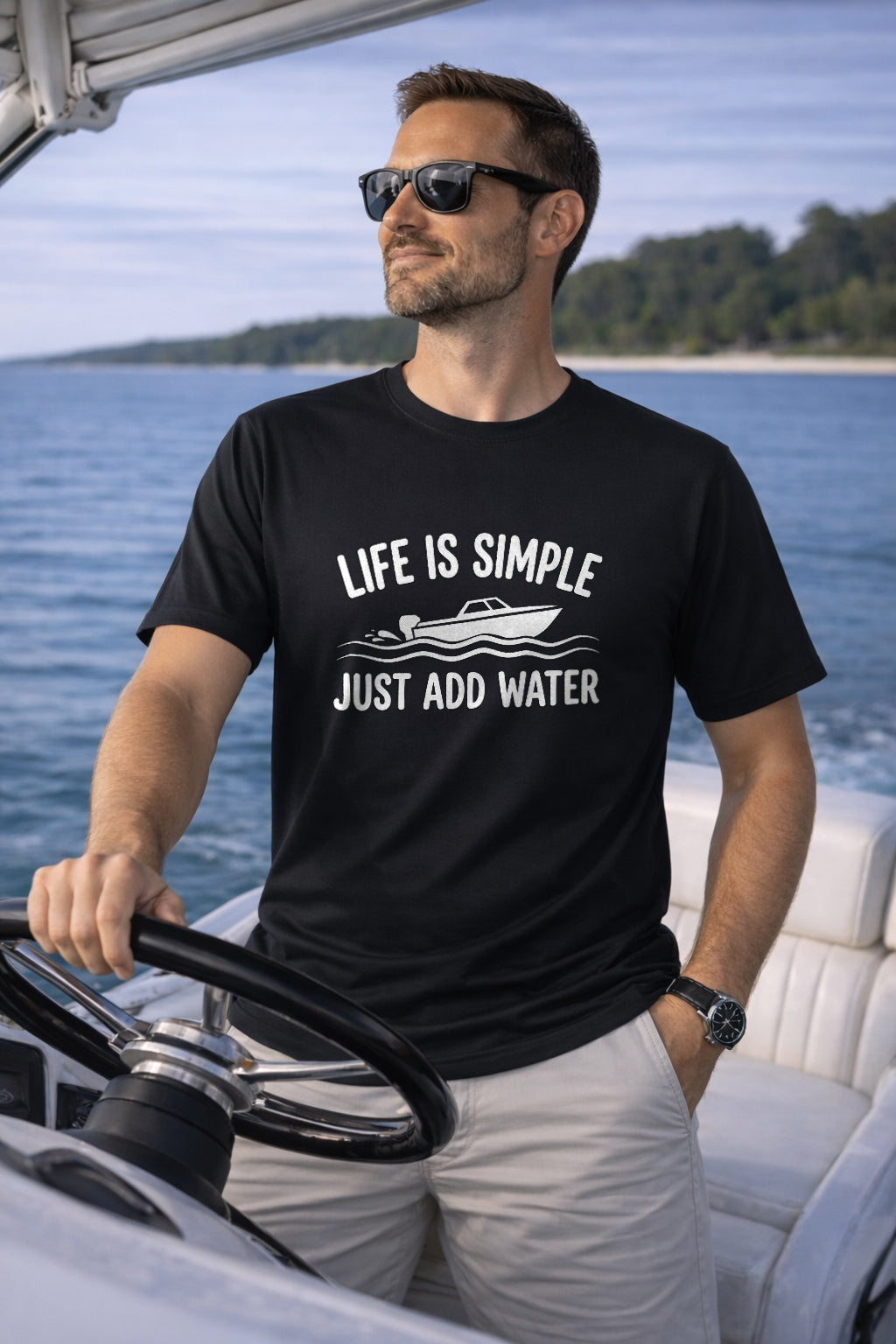 Life Is Simple Just Add Water T-Shirt