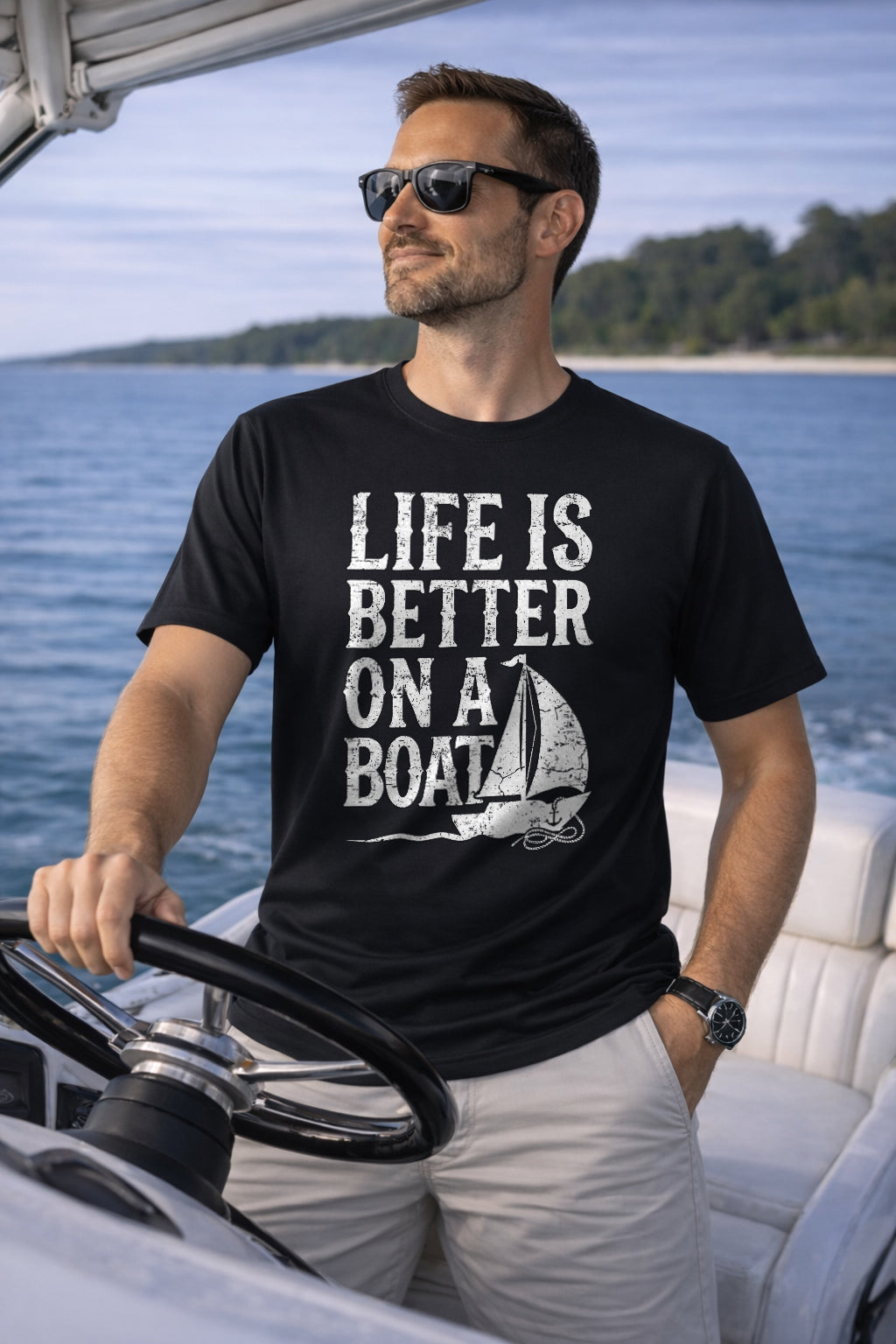 Life Is Better On A Boat T-Shirt